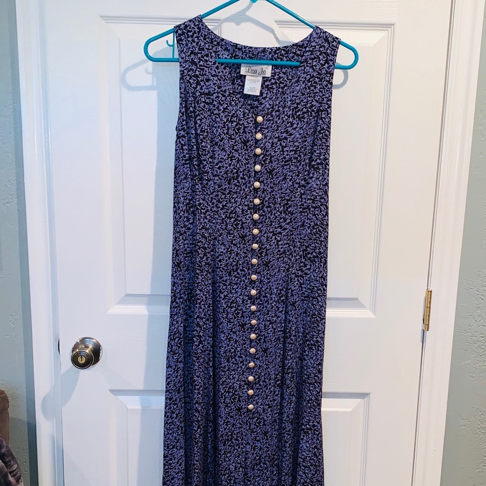 Vintage Lisa Jo Pearl Corset Dress